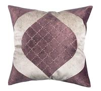 Stanley Hamilton Copricuscino Realizzato a Mano, Cuscino Decorativo, in Velluto, Tagliato al Laser, per casa, Divano, 45 x 45 cm, Colore: Rosa/Avorio, 66 x 54 Inches