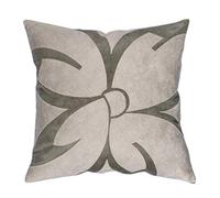 Stanley Hamilton Copricuscino Realizzato a Mano, Cuscino Decorativo, in Velluto, Tagliato, Ricamo a Laser, 45 x 45 cm, Colore: Crema, Panna/Cachi, 64 (W) x 90 (H) Inches, Rectangle 160 x 230 cm