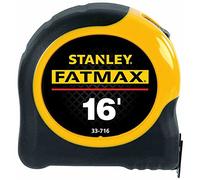 Stanley Hand Tools 33-716 16' FatMax Blade Armor Coating Tape Rule