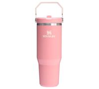 Stanley IceFlow 2.0 Flip Straw Tumbler con manico, 850,5 g, coperchio avvitabile e cannuccia ribaltabile, a tenuta stagna, in acciaio inox, senza BPA, rosa Mesa