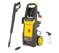 Stanley Idropulitrice SXPW24B, ad Alta Pressione, ad Acqua Fredda, per Auto ed Esterni Casa, con Avvolgitubo Statico, Pressione max. 170 bar, Portata max 500 l/h, Assorbimento 2400 W