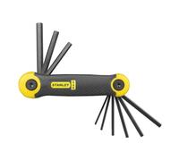 Stanley Imperial Pieghevole Esagonale Chiave Set, 9 Pezzi (5/64 - 0.6cm)