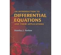 Stanley J Farlo An Introduction to Differential Equations and Their (Tascabile)