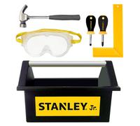 Stanley Jr. - Open Toolbox + 5 Pc Toolset (Tbs005-06-Sy) Toy NUOVO
