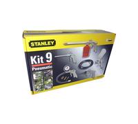 STANLEY Kit 9 accessori pneumatici in cartone