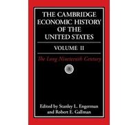Stanley L. Enge The Cambridge Economic History of the United (Copertina rigida)