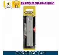 Stanley Lama preincisa a settori 18mm, distributore Quantità:10