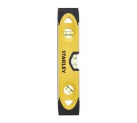 Stanley Livella 0,25 m Giallo con 3 Fiale e Precisione 1 mm/m