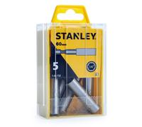 Stanley Magnetico Punta Supporti 0.6cm Esagonale Scatola Di 5 Lunghezza 60mm