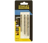 Stanley Metallo punte 4,5,6 mm Sta56118