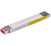 Stanley Righello, legno, bianco 2m/17mm Quantità:1