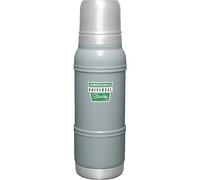Stanley Milestone Silver - Bottiglia classica isolata sottovuoto da 1 litro, con isolamento termico eccezionale, senza BPA, Thermos Stanley con coperchio a doppia parete e tappo in sughero