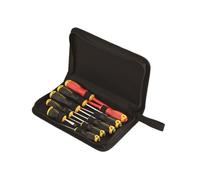 Stanley Misto Screwdriver Set IN Portafoglio 10pc a Incastro Phillips Pozidriv