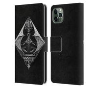 STANLEY MORRISON BIANCO E NERO CUSTODIA COVER A PORTAFOGLIO PER APPLE iPHONE