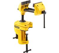 1-83-069 morsa da banco Morsa manuale 4 cm giallo/Nero, Morsa manuale, 4 cm, Base girevole