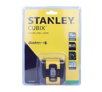 STANLEY Nivel láser verde en cruz CUBIX™. Alcance 16m per chi cerca qualità e praticità, per uso pratico e risultati affidabili