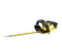 STANLEY FATMAX Tagliasiepi a Batteria Litio Lunghezza lama 55 cm, Impugnatura Ergonomica 18 V 4.0 Ah, SFMCHT855M1-QW