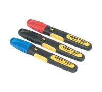 Stanley Pennarello permanente FatMax colorato, 3pz. Quantità:3