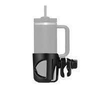 Stanley - Portabicchieri per passeggino Stanley Quencher H2.0 (modelli da 30 e 4 once), applicabile anche su Stanley IceFlow (modelli da 20 e 30 once) - Nero