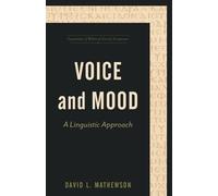 Stanley Porter David L. Mathews Voice and Mood - A Linguistic Approa (Tascabile)