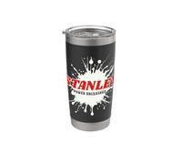 Stanley Power Unleashed Red Name Design Bicchiere termico in acciaio inox doppia parete