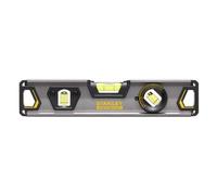 Stanley Pro Scatola Torpero Livello 230mm Corpo IN Alluminio 180 Rotante Flacone