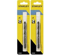 Stanley Punta HSS per metallo 8 mm (Confezione da 2)