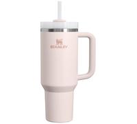 STANLEY Quencher FlowState H2.0 - Bicchiere termico sottovuoto in acciaio inox con coperchio e cannuccia, per acqua, tè freddo o caffè, frullati e altro, colore: quarzo rosa 2.0, 1,18 ml