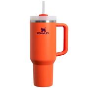 STANLEY Quencher H2.0 FlowState 10-11824-060 - Bicchiere termico sottovuoto in acciaio inox con coperchio e cannuccia, per acqua, tè freddo o caffè, frullati e altro, colore: prugna Tigerlily,