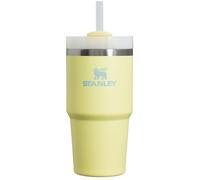 STANLEY Quencher H2.0 FlowState - Bicchiere termico sottovuoto in acciaio inox con coperchio e cannuccia, per acqua, tè freddo o caffè, frullati e altro, pomelo, 590 ml