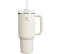 STANLEY Quencher H2.0 FlowState - Bicchiere termico sottovuoto in acciaio inox con coperchio e cannuccia, per acqua, tè freddo o caffè, frullati e altro, crema 2.0, 1134 g