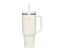 Stanley Quencher H2.0 Flowstate Borraccia Con Cannuccia 1.2L - Freddo Per 11 Ore - Con Ghiaccio Per 48 Ore - Senza BPA - Tazza Termica Con Manico - Cream Tonal