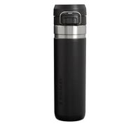 Stanley Quick Flip Borraccia Termica 24OZ Black 2.0 - Borraccia Acciaio Inossidabile - Bottiglia Acqua Senza BPA - Compatibile con Portabevande - Lavabile in Lavastoviglie
