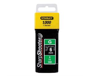 Stanley Resistente Graffette 6mm 1000 Conosciuto Anche Come Tipo 4 O 11 O 140