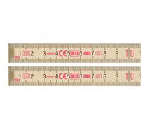 Stanley Tools - Wooden Folding Rule 2m