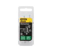 Stanley® Rivetti In Alluminio Lunghi 4 X 12Mm Confezione Da 15 STA1PAA58