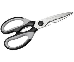 STANLEY ROGERS - Forbice universale smontabile con manici ergonomici soft grip, 20 x 9 cm, svita tappi, apribottiglie, (colore: nero e grigio), quantità: 1 pezzo.