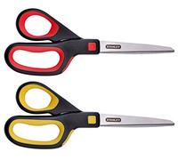 Stanley SCI8EST-2PK, forbici ergonomiche multiuso, 20,3 cm, colori assortiti