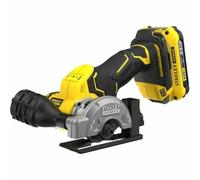 Mini Sega Circolare - STANLEY FATMAX V20 - SFMCM300D2-QW - 75 mm Brushless - Litio 18V - 2 Batterie 2Ah