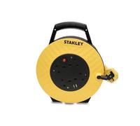 Stanley Semi-Chiusi Cavo Rocchetto 240V 13A 4-Socket+2 USB 7.5m STEC75M2USB