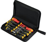 Stanley SET 10 CACCIAVITI CON CUSTODIA 2 CACCIAVITI ISOLATI VDE 3 TAGLIO 2 PH E 3 PZ