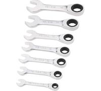 Stanley FATMAX Set 7 chiavi combinate a cricchetto corte FMMT82900-0 (8-10-12-13-14-17-19 mm)