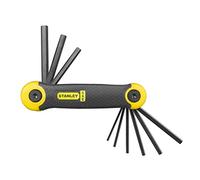 STANLEY, SET 9 CHIAVI MASCHIO ESAG IN POLLICI 2-69-265