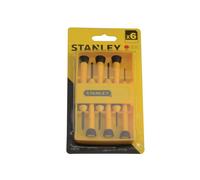Stanley Set Cacciavite Di Precisione 6 Pezzi A Taglio E Croce STA066052