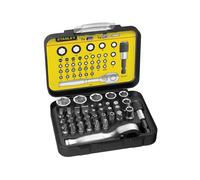 Stanley Set Di Chiavi A Bussola Metriche Con Cricchetto E Bit 39 Pezzi STA113906