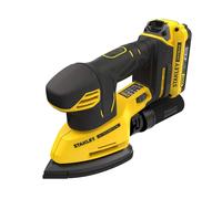 Stanley SFMCW221D1S - Levigatrice a Batteria Delta 18V Kit