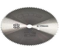 STANLEY STA10290-XJ - Lamiera cromata ø 170x16 mm. 100 denti. Taglio fine e contro venatura di legno tenero e compensato.