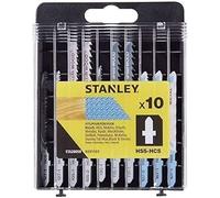 Stanley STA28050-XJ Lame Seghetto Alternativo Gambo A T Legno E Metallo 10 Pezzi