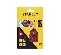 STANLEY STA31034-XJ - 5 fogli abrasivi grana 40.