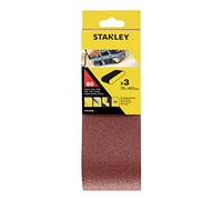 STANLEY STA33096-XJ SET di 3 Nastri abrasivi 75x457 mm. grana 60